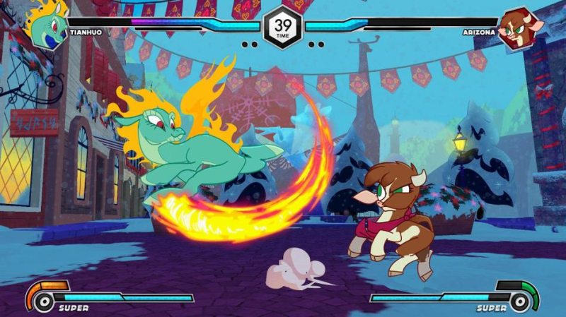 Active development of fighting game Them&#39;s Fightin&#39; Herds will cease until the completion of the story mode