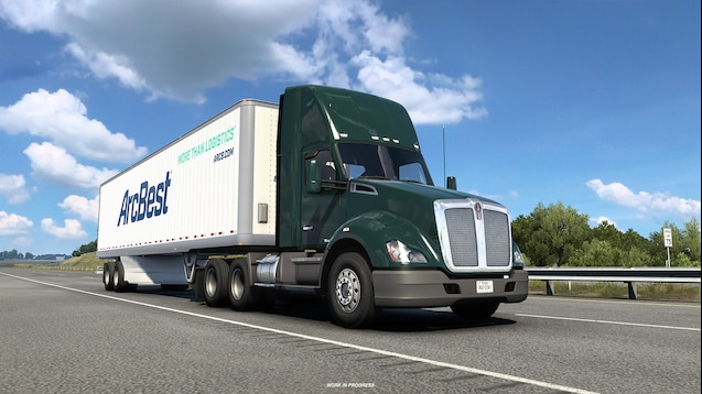 Advertising in American Truck Simulator helped me find a job. The developers have released a new ArcBest ABF skin in honor of the collab