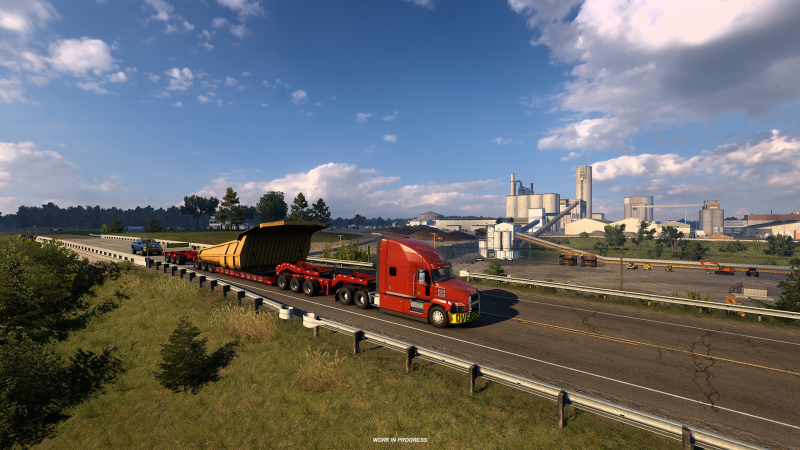 American Truck Simulator will feature new fare payment mechanics and oversized cargo for Special Transport