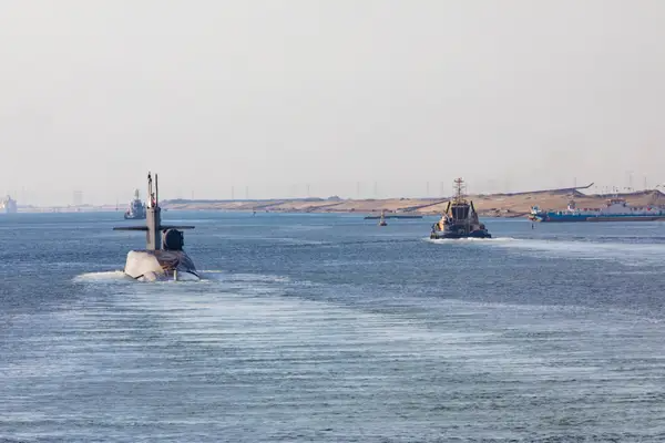 Фото: подлодка ВМС США класса «Огайо» с управляемыми ракетами направляется на Ближний Восток
