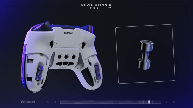 The new PS5 controller will offer a variety of configuration options. Getting to know Nacon Revolution 5 Pro