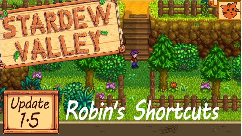 A Stardew Valley fan noticed a shortcut after 2000+ hours. There was another one hidden nearby