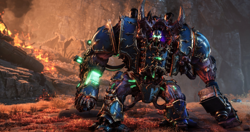 New screenshots of Warhammer 40,000 Space Marine 2. Looks like an unexpected enemy