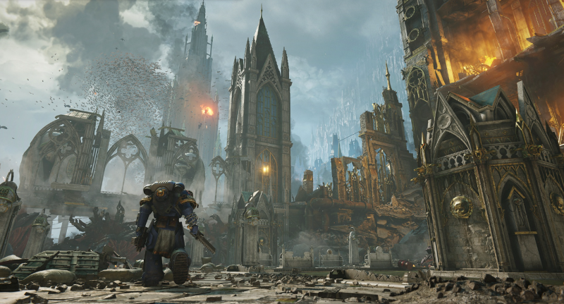 New screenshots of Warhammer 40,000 Space Marine 2. Looks like an unexpected enemy