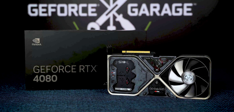 NVIDIA showed GeForce RTX 4080 in the style of Cyberpunk 2077