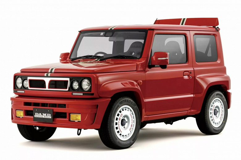 Представлены Suzuki Jimny в стиле Lancia Delta Integrale и Renault 5 Turbo