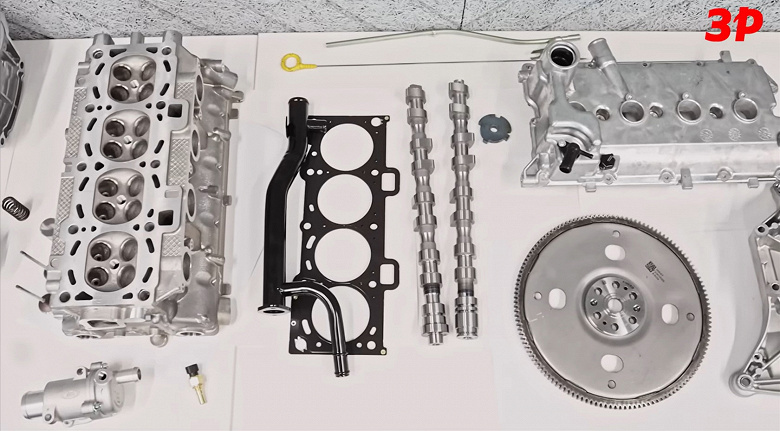 Шатуны, клапаны, гидрокомпенсаторы – покупные, распредвалы – турецкие, ремень ГРМ – китайский. «За рулем» рассказал, из чего сделан новейший вазовский мотор 1,8 EVO для Lada Vesta CVT