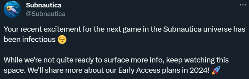 The creators of the new Subnautica will soon talk about the game and early access