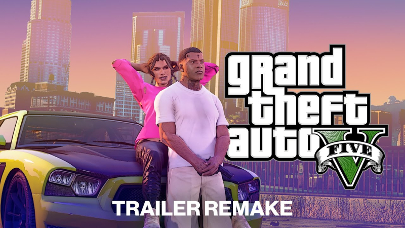 The Grand Theft Auto 6 trailer was exactly recreated in GTA 5