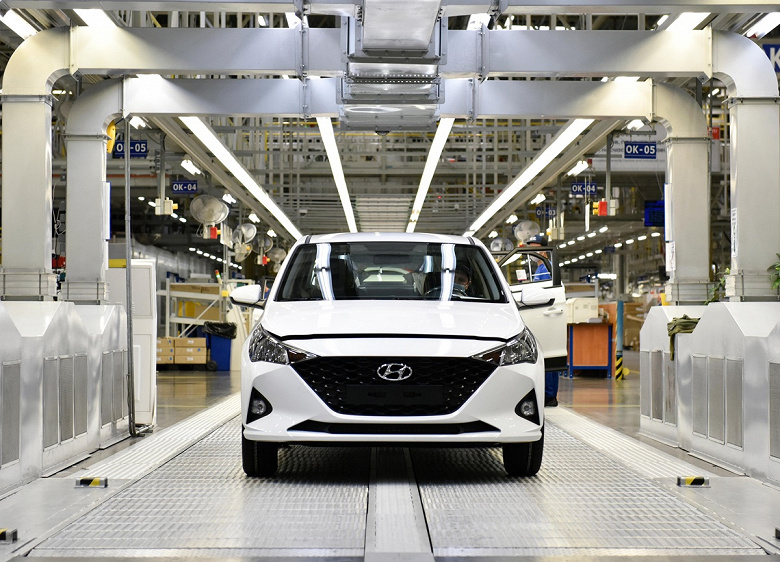 Завод Hyundai в Петербурге будет простаивать до конца года
