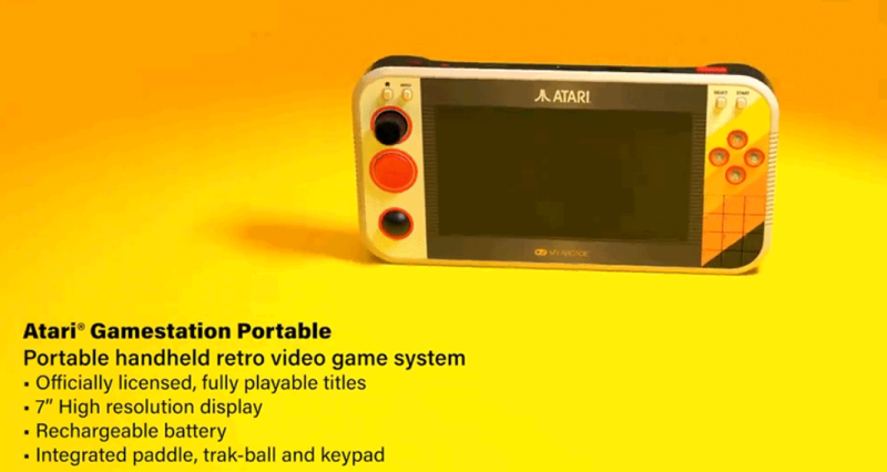 Atari Gamestation Portable with multiple controllers announced