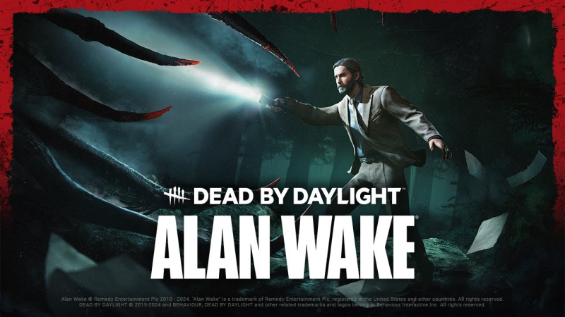 Dead By Daylight got a collab with Alan Wake. A writer from the game Remedy will be the new survivor