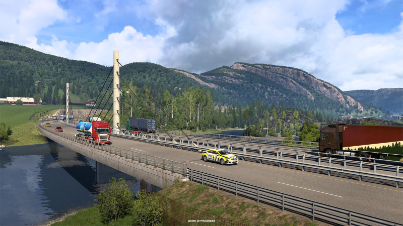 Euro Truck Simulator 2 will receive a northern addition: first look at Nordic Horizons