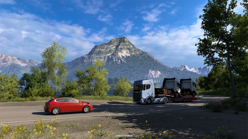 Euro Truck Simulator 2 will receive a northern addition: first look at Nordic Horizons