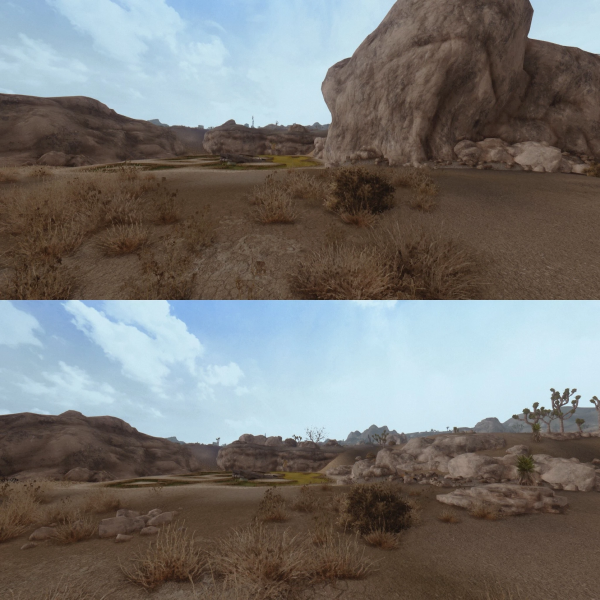 Fallout New Vegas received a mod that makes the game world more realistic and interesting. An enthusiast reworked the map and filled it with details