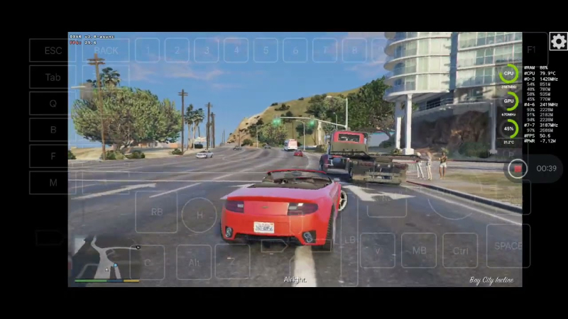 GTA 5 is already being launched on smartphones using an emulator. 60 FPS is real