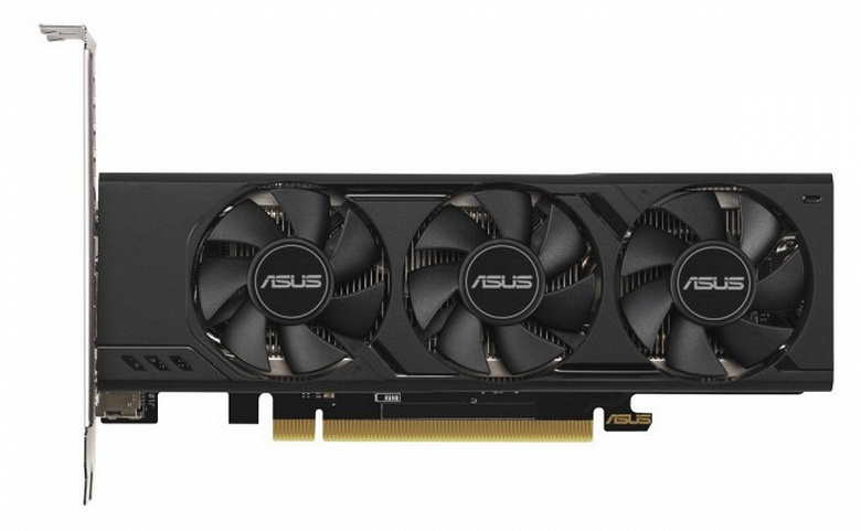 На вид как половина видеокарты. Asus представила низкопрофильную RTX 4060 LP BRK