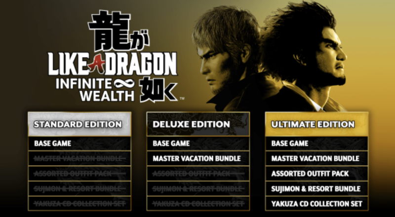SEGA offers to pay extra for the New Game+ mode in Like a Dragon: Infinite Wealth