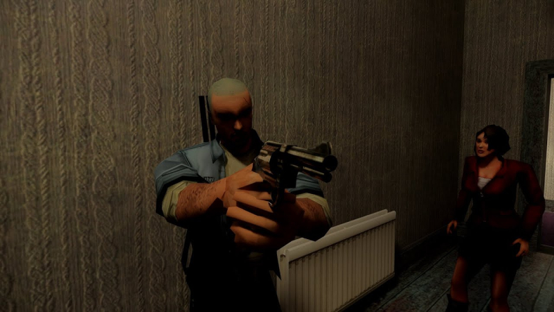 The player updated Manhunt with NVIDIA RTX Remix and compared the graphics with the Rockstar Games original