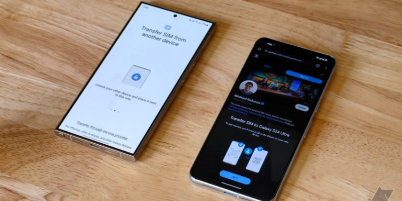 В Android появилась функция быстрого переноса eSIM на другое устройство