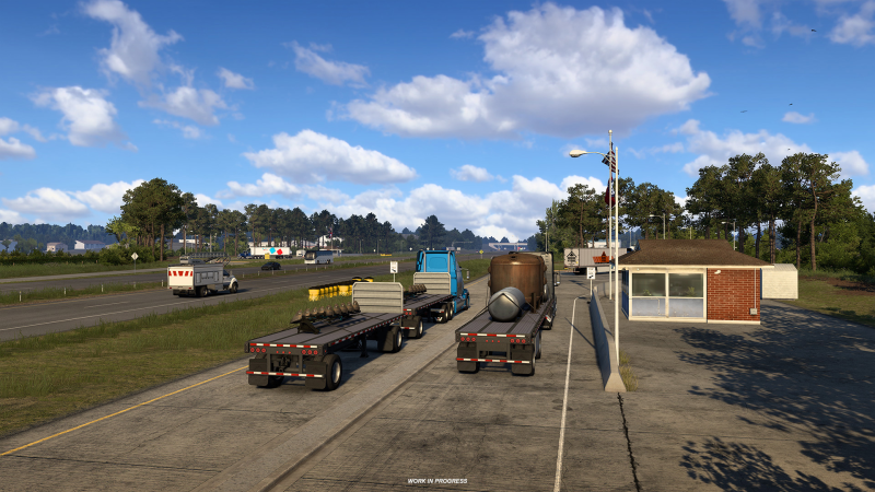 Arkansas Parking and Recreation Areas in American Truck Simulator: New Add-on Screenshots