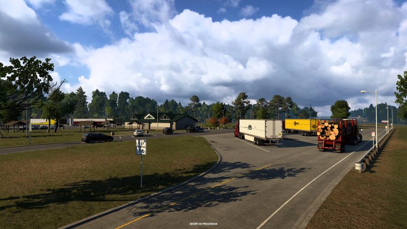 Arkansas Parking and Recreation Areas in American Truck Simulator: New Add-on Screenshots