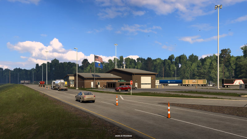 Arkansas Parking and Recreation Areas in American Truck Simulator: New Add-on Screenshots