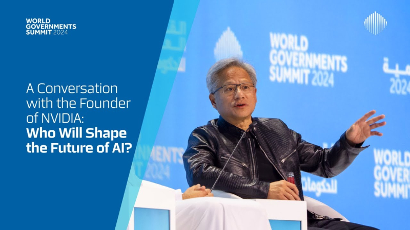 Jensen Huang will leave programmers without jobs ? NVIDIA boss speaks out about AI at World Government Summit