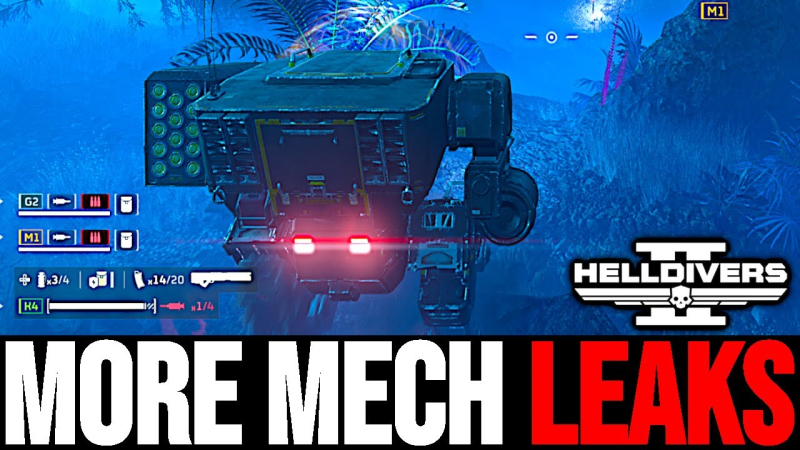 More and more videos showing off the mechs in Helldivers 2 are appearing online.