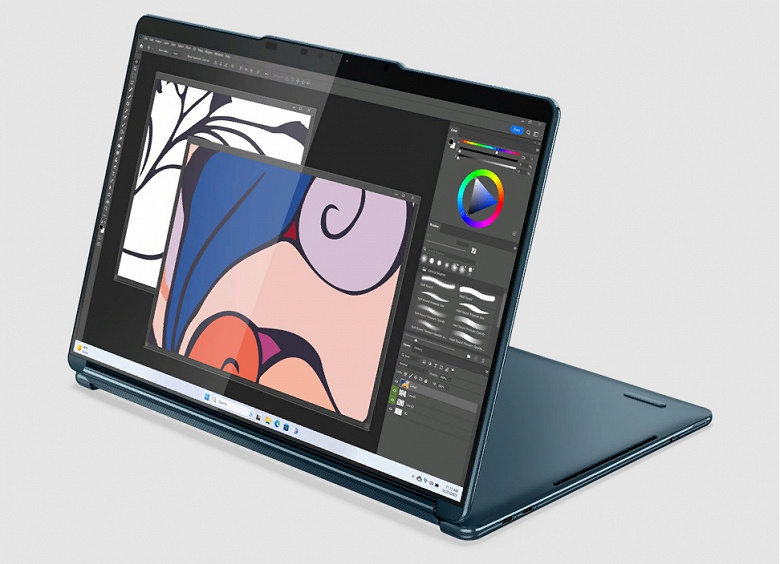 Представлен новый ноутбук-трансформер Lenovo Yoga Book 9 с двумя дисплеями