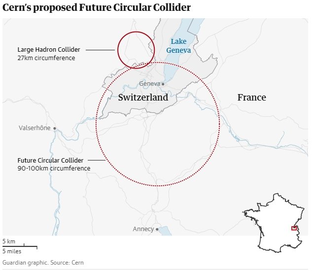 Снова люди будут бояться создания чёрной дыры на Земле? В CERN продвигают проект нового ускорителя частиц, который будет в семь раз мощнее БАК