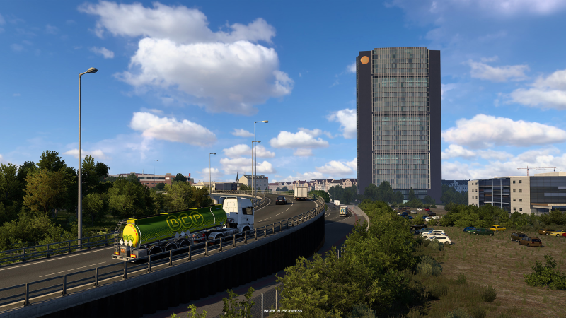 Tour of the updated cities in Euro Truck Simulator 2: new screenshots of the remake of Germany