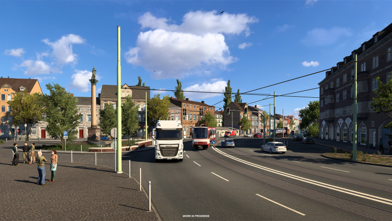 Tour of the updated cities in Euro Truck Simulator 2: new screenshots of the remake of Germany