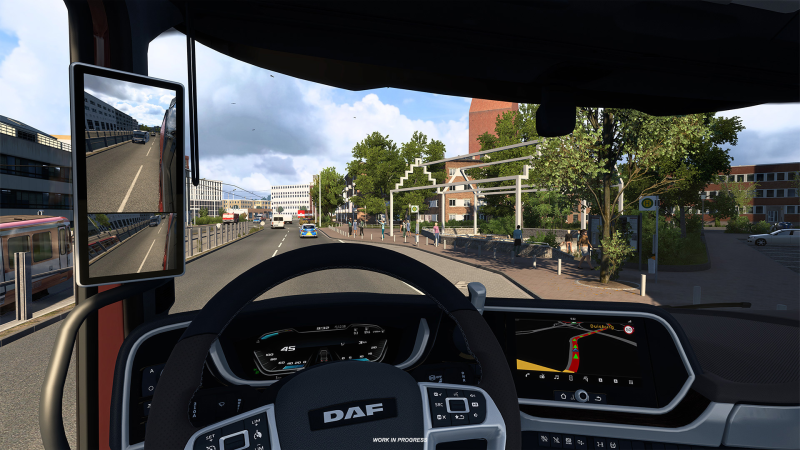 Tour of the updated cities in Euro Truck Simulator 2: new screenshots of the remake of Germany