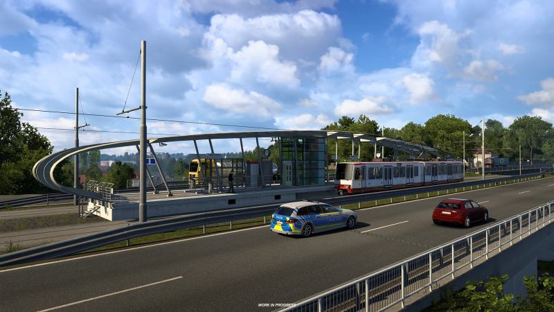 Tour of the updated cities in Euro Truck Simulator 2: new screenshots of the remake of Germany