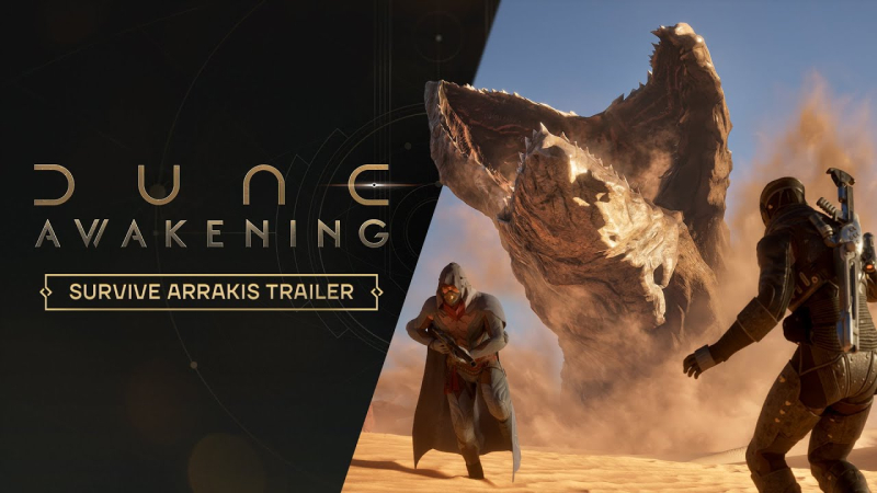 First MMO gameplay based on Dune: Dune Awakening premiere