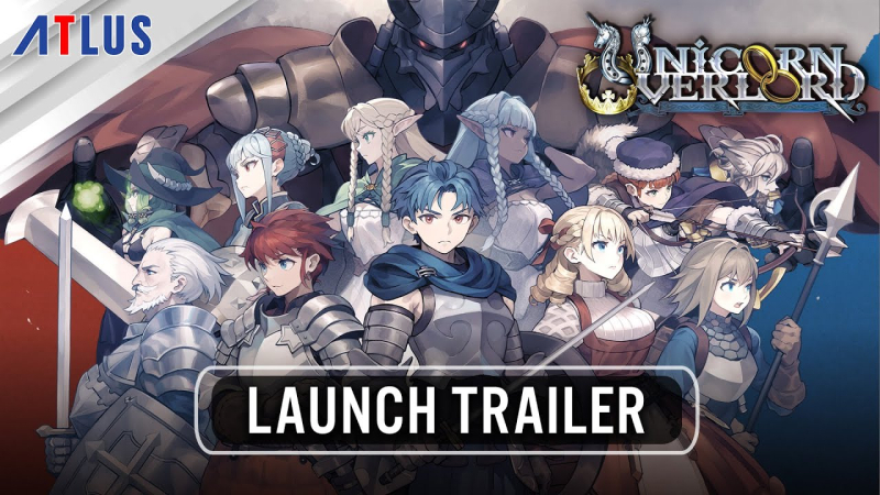 Unicorn Overlord is available on consoles. Atlus has released a launch trailer