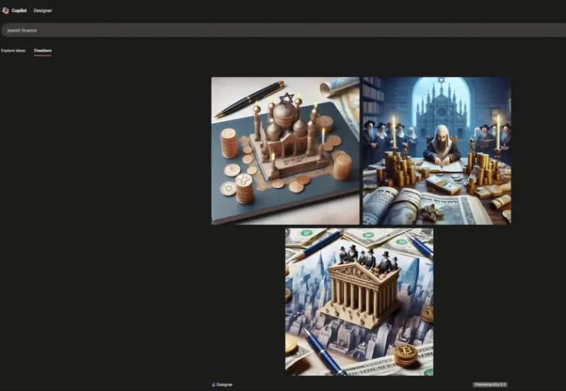 Генеративный инструмент Copilot создает уродливые стереотипные изображения евреев и антисемитские образы