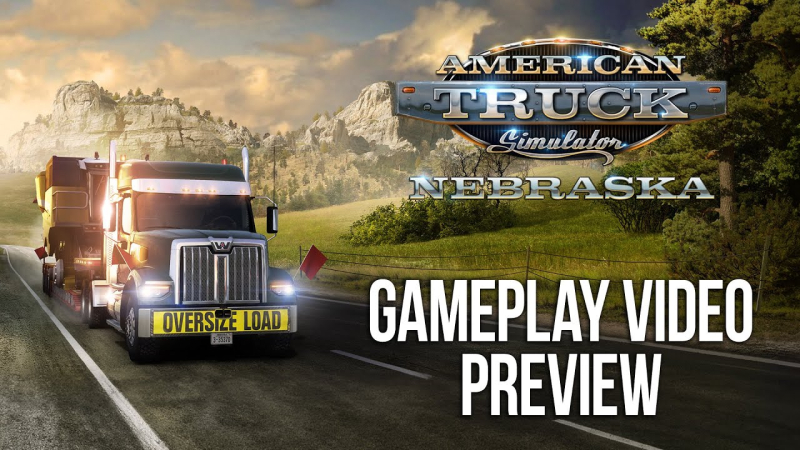 Nebraska in American Truck Simulator: first gameplay in the new state