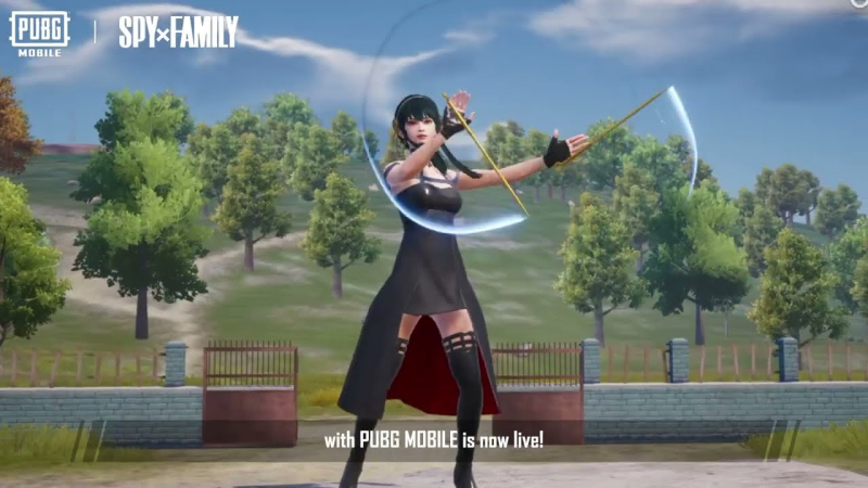 PUBG Mobile received a collab with the anime “Family of Spy”: Spy x Family style content appeared