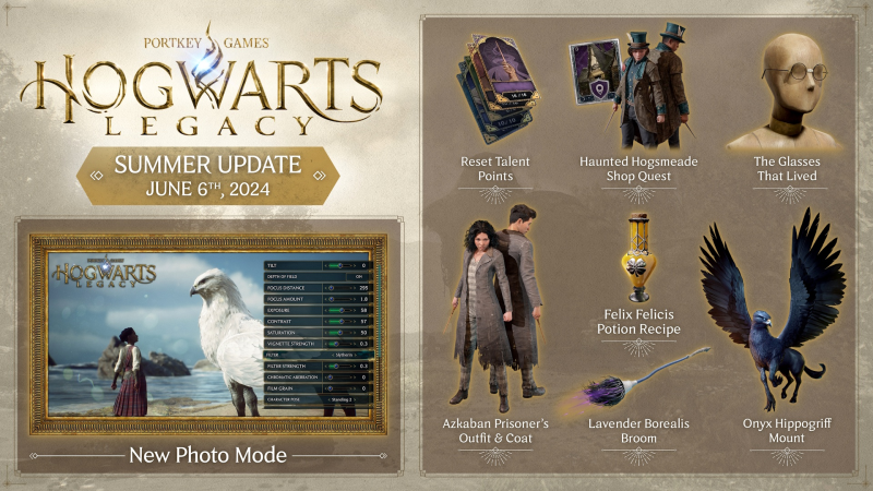 Hogwarts Legacy will receive a summer update on June 6 with a PlayStation-exclusive quest