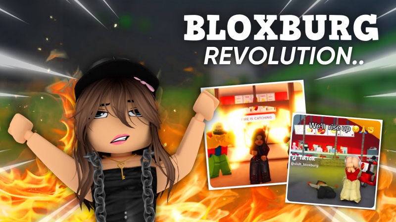 Kids on Roblox are protesting against communism, which has destroyed the economy of the life simulator Bloxburg. Pogroms began