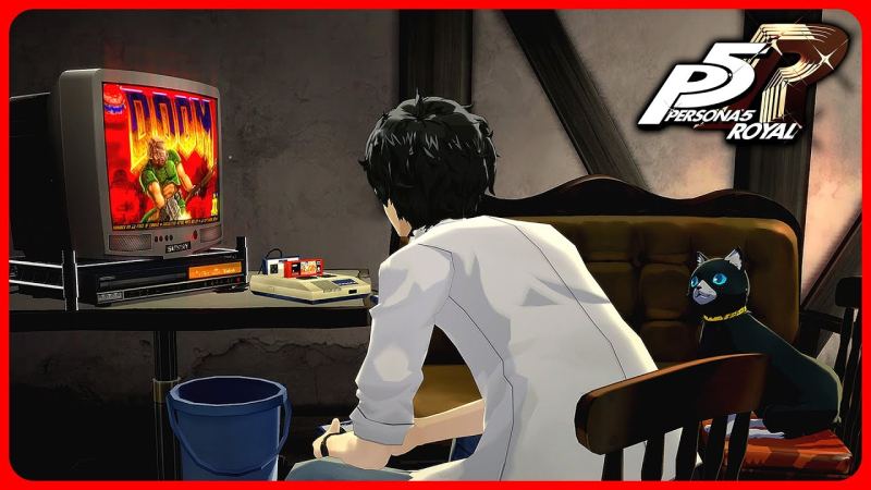 Shooter DOOM launched on console in Persona 5 Royal