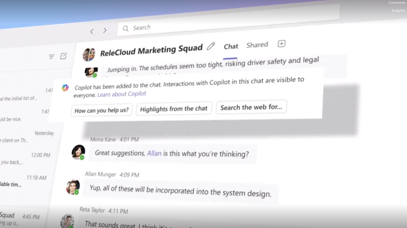 Team Copilot — новый «коллега» в Microsoft Teams, который никогда не откажет в помощи