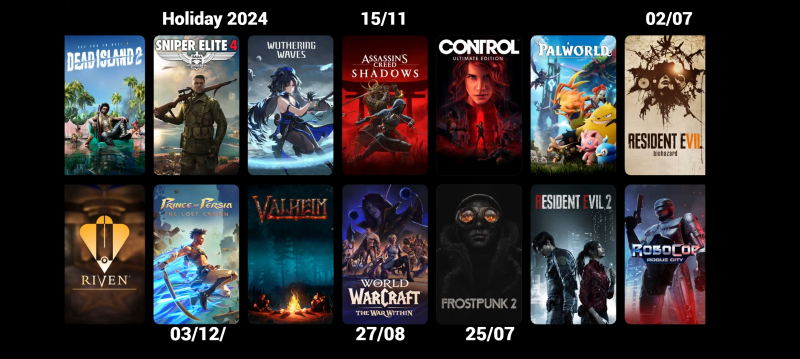 Apple showed 14 games that users of Apple devices should expect in 2024