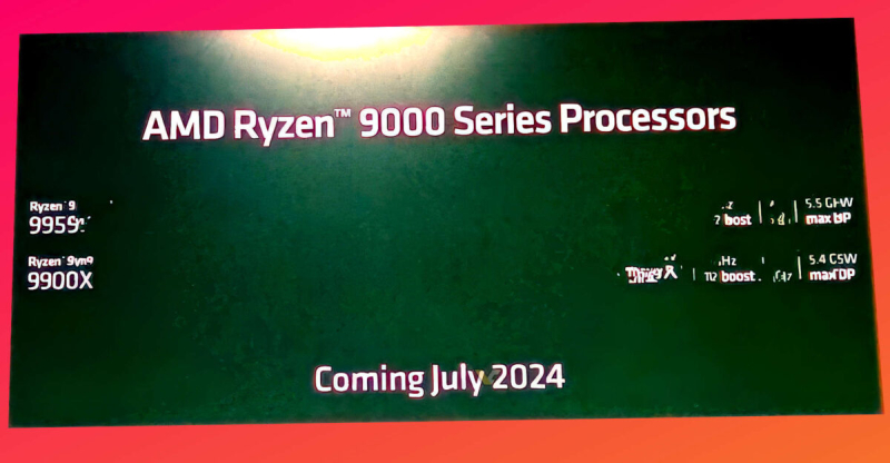 Данные процессоров AMD Ryzen 9000 стали известны накануне релиза — модели, характеристики, цены