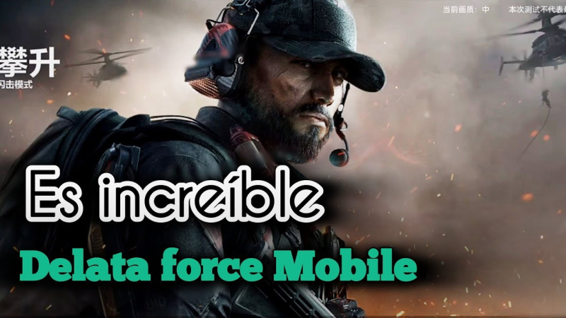 Leak: first gameplay of the mobile version of Delta Force: Hawk Ops