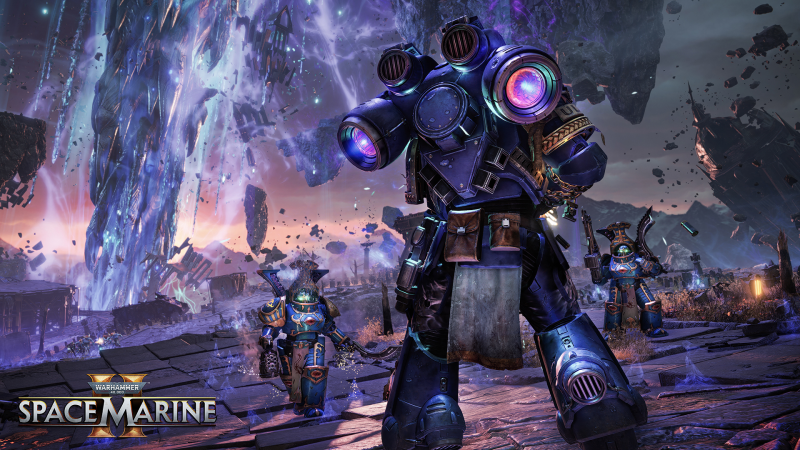 New screenshots of Warhammer 40,000 Space Marine 2. Saber Interactive showed chaosites