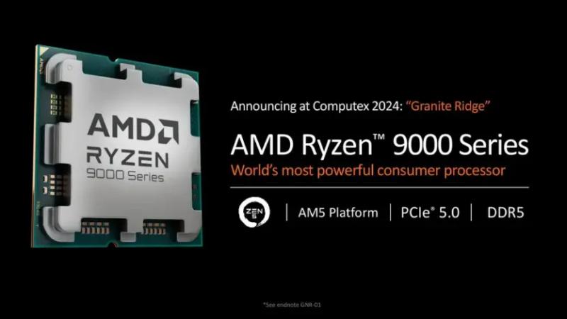 Процессоры AMD на Computex 2024: Ryzen 9000, Ryzen AI 300, новые Ryzen 5000XT для AM4 и платы X870