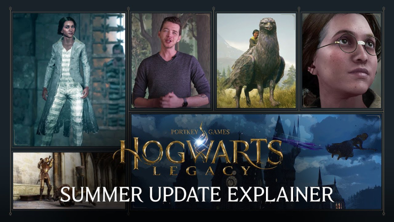 The developers of Hogwarts Legacy have published a video with a presentation of the game update